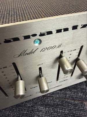 MARANTZ 1200B INTEGRATED AMPLIFIER VINTAGE JAPAN AS IS