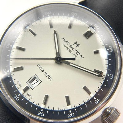 HAMILTON AMERICAN CLASSIC INTRA MATIC AUTO H38425720 AUTOMATIC 40MM DATE BOX