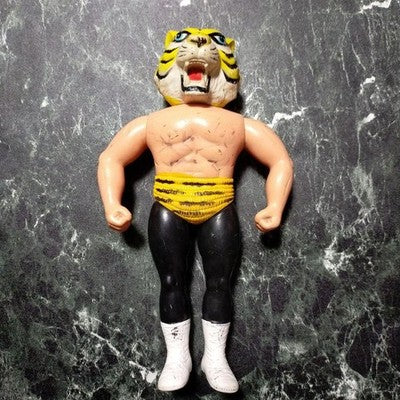 TIGER MASK 1969 SOFT VINYL FIGURE 29CM BOKURA MAGAZINE IKKI KAJIWARA JAPAN VTG