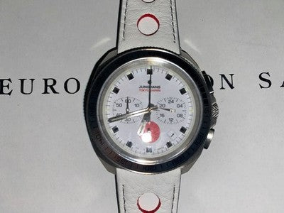 JUNGHANS 1972 CHRONOSCOPE EDITION 2020 MEN'S WRISTWATCH ROUND FACE GERMAN MADE