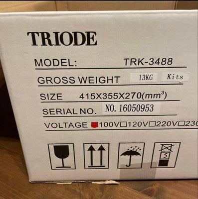 TRIODE TRK-3488 TUBE AMPLIFIER EL34 KT88 CLASS A HI FI AUDIO UPGRADE PARTS JAPAN