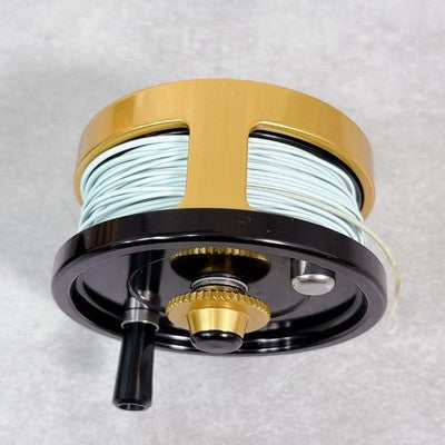 TIBOR TED JURACSIK BILLY PATE RIGHT HANDED FLY REEL NEAR UNUSED W/ CASE RARE