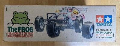 TAMIYA THE FROG KIT NO.5841 ORIGINAL 1983 VINTAGE RC BUGGY UNBUILT NOS RARE