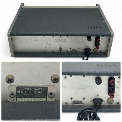 HP 334A DISTORTION ANALYZER AUDIO DISTORTION METER TESTED FOR POWER AS IS