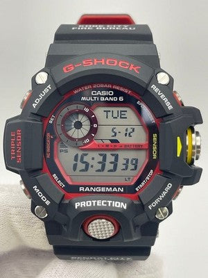 CASIO G-SHOCK GW-9400NFST RANGEMAN FIRE RESCUE TEAM 25TH ANNIV WATCH BOX