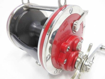 PENN 114HLW 6/0 WIDE SPOOL OCEAN FISHING TROLLING REEL MADE IN USA RED BLACK