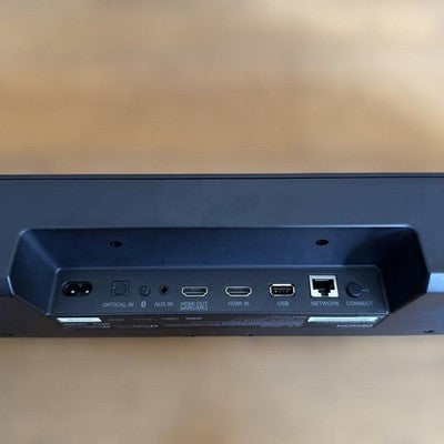 DENON HOME SOUNDBAR 550 2022 MODEL BLACK - WITH REMOTE & POWER CORD