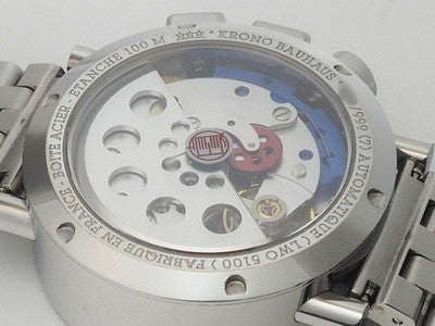 ALAIN SILBERSTEIN CHRONO BAUHAUS KB72 999 LIMITED EDITION WHITE/BLACK WATCH USED