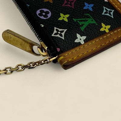 LOUIS VUITTON M92654 MONOGRAM MULTICOLORE POCHETTE CLE COIN CASE LADIES