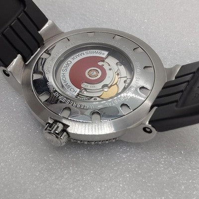 ORIS DIVERS 7533 AUTOMATIC 200M BLACK DIAL RUBBER STRAP MEN'S WATCH SWISS