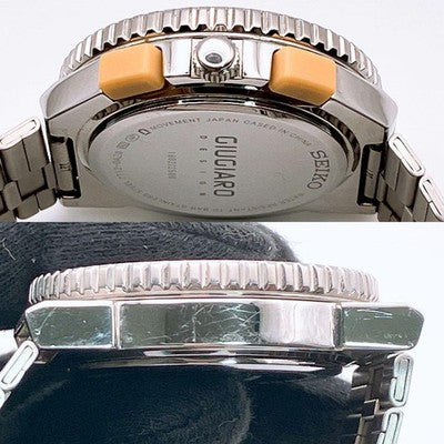 SEIKO SPIRIT GIUGIARO SCED025 7T12-0AZ0 CHRONOGRAPH STAINLESS STEEL JPN
