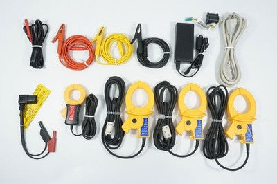 HIOKI 3351 POWER LINE MONITOR W/ 3X 9661 & 1X 9675 CLAMP SENSORS USED