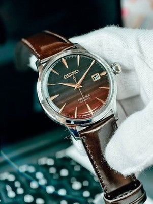 SEIKO PRESAGE COCKTAIL TIME SRPK75J1 PURPLE SUNSET LIMITED 9000 AUTO WATCH MINT