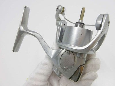 SHIMANO 98 STELLA 1000 BODY SPINNING REEL PARTS SILVER JAPAN MADE EXCELLENT++++