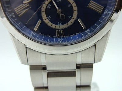 CITIZEN NB3001-61M AUTOMATIC MEN'S WATCH BLUE DIAL 40.5MM SCRATCH-FREE EXCELLENT