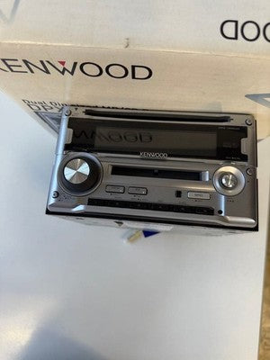 KENWOOD DPX-07MD 2DIN CAR AUDIO CD MD PLAYER W/BOX TESTED JAPAN USED F/S