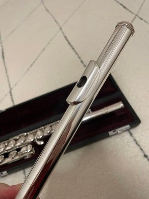 YAMAHA FLUTE YFL514 MUSICAL INSTRUMENT [SILVER HEAD JOINT] JAPAN MADE