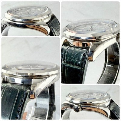 CITIZEN CAMPANOLA COSMOSIGN AA7800-02L MOON PHASE BLUE DIAL WATCH BOX PAPERS