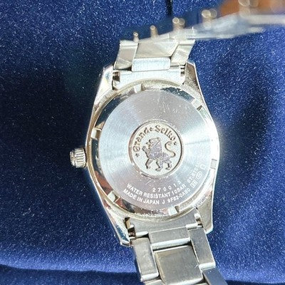GRAND SEIKO SBGX071 MEN'S WRISTWATCH ROUND FACE JAPAN MADE STAINLESS STEEL BAND
