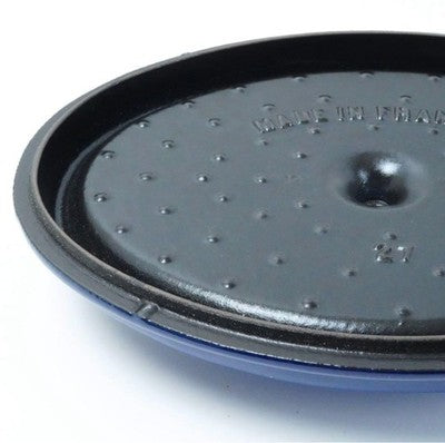 STAUB PICO COCOTTE OVAL 27CM ROYAL BLUE CAST IRON DUTCH OVEN VINTAGE JAPAN