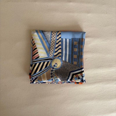 HERMES LA SELLE IMAGINAIRE CARRE 90 SILK SCARF FROM JAPAN NEAR MINT