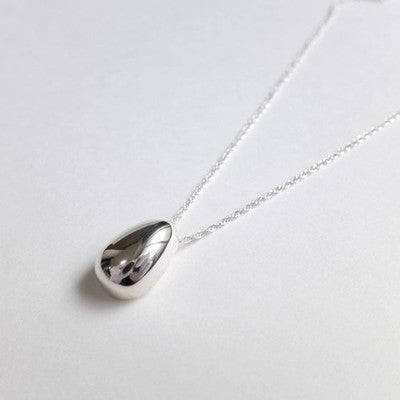 SOPHIE BUHAI TINY EGG PENDANT NECKLACE 925 SILVER 16INCH MADE IN USA LUXURY