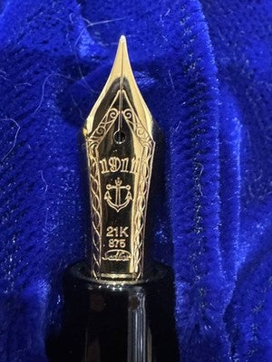 SAILOR PROFIT MAKIE CARP KOI OSHITA KOSEN 21K GOLD M MEDIUM NIB FOUNTAIN PEN BOX