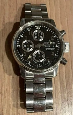 FORTIS FLIEGER CLASSIC CHRONOGRAPH VALJOUX 7750 AUTOMATIC LIMITED 500 MENS