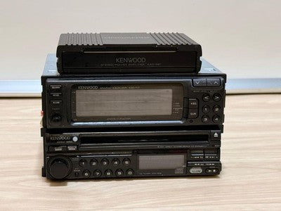 KENWOOD KDC-909 KGC-717 KAC-521 CAR AUDIO DECK CHANGER AMP SET WORKING