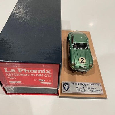 LE PHOENIX ASTON MARTIN DB4 GTZ 1961 1-43 FACTORY BUILT K004 LIMITED 150 CAR