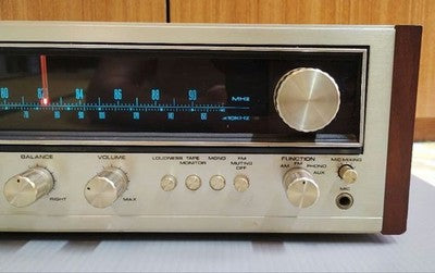 PIONEER SX-434 VINTAGE AM FM STEREO RECEIVER RADIO TUNER 1974 TESTED WORKING