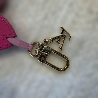 LOUIS VUITTON X TAKASHI MURAKAMI CHERRY BLOSSOM LV CHARM KEYCHAIN RARE