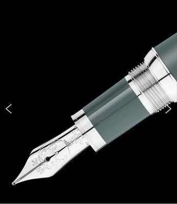 MONTBLANC WRITERS EDITION 2019 RUDYARD KIPLING FOUNTAIN PEN MEDIUM NIB W/BOX