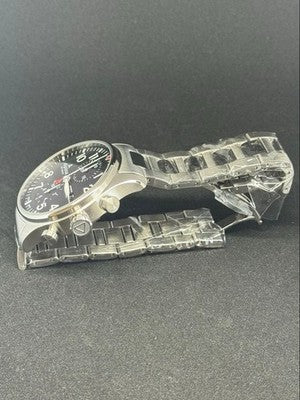 ALPINA STARTIMER PILOT CHRONOGRAPH AL-725B4S6B AUTOMATIC 44MM BLACK DIAL