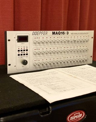 DOEPFER MAQ 16/3 MIDI ANALOG SEQUENCER - W/ JAPANESE MANUAL