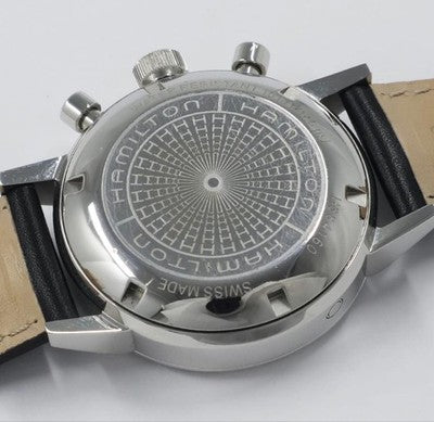 HAMILTON AMERICAN CLASSIC INTRA-MATIC H384160 PANDA DIAL AUTOMATIC CHRONOGRAPH