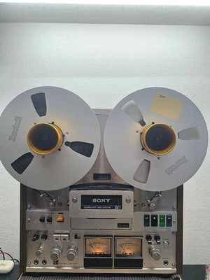 SONY TC-7660 OPEN REEL TAPE DECK RECORDER TESTED WORKING JAPAN 100V