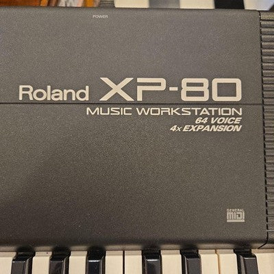 ROLAND XP-80 76-KEY SYNTHESIZER RARE JUNK UNIT PARTS REPAIR ONLY KEYBOARD