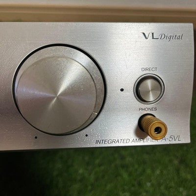 ONKYO A-5VL(S) SILVER INTEGRATED AMPLIFIER W/ REMOTE & POWER CABLE