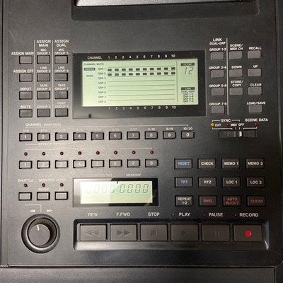 TASCAM MIDI STUDIO 688 8-TRACK CASSETTE MTR FOR PARTS OR NOT WORKING
