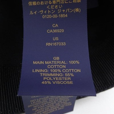 LOUIS VUITTON HAT, CAP, HAT LV × TM CAP SUPER FLAT M5000M COTTON WOMEN SIZE M