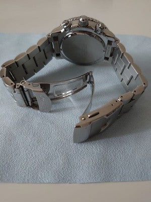 SEIKO SNA411P1 FLIGHTMASTER CHRONOGRAPH 200M QUARTZ PILOT WATCH ALARM  AS IS