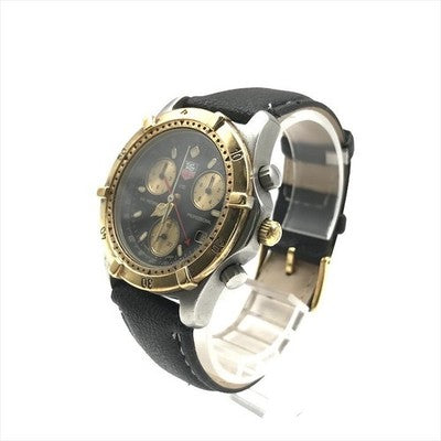 TAG HEUER 200M PROFESSIONAL CE1120 QUARTZ CHRONOGRAPH BLACK GOLD MENS WATCH