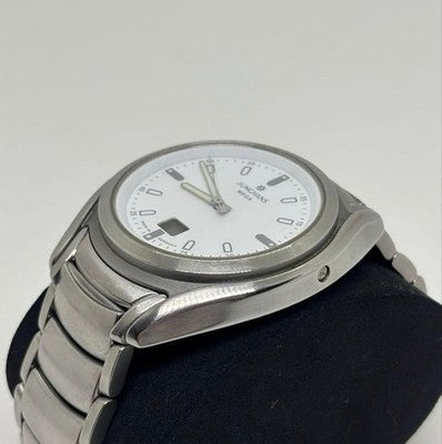 JUNGHANS INTEGRAL MEGA RADIO-CONTROLLED MEN'S WRISTWATCH ROUND FACE GERMAN MADE