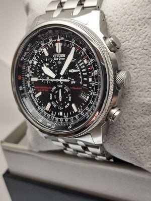 CITIZEN PROMASTER SKY RADIO-CONTROLLED SOLAR TITANIUM E600 PMP56-2901 WATCH