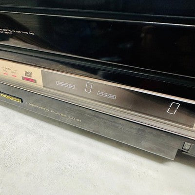 PIONEER LD-S1 ELITE LASERDISC PLAYER HIGH-END VINTAGE LD PLAYER