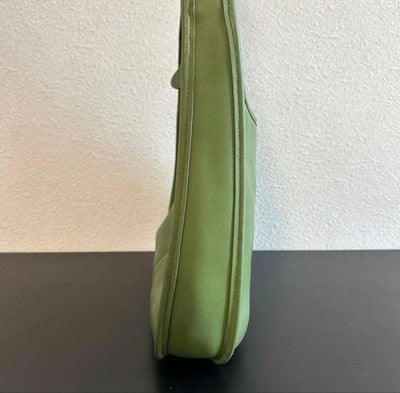 COACH ERGO SHOULDER BAG GREEN LEATHER VINTAGE Y2K HOBO CROSSBODY PURSE
