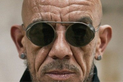 RIGARDS X BORIS BIDJAN SABERI RG1011BBS ANTIQUE BLACK SUNGLASSES LUXURY RARE