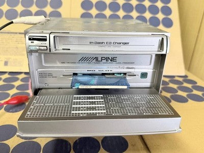 ALPINE MDA-W892J CD MD PLAYER 2DIN DSP CAR AUDIO JDM 3-CD CHANGER TESTED FROM JP
