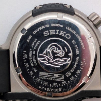 SEIKO PROSPEX SBEE001 REPRODUCTION GIUGIARO LIMITED EDITION OF 2,000 7N36-0AG0